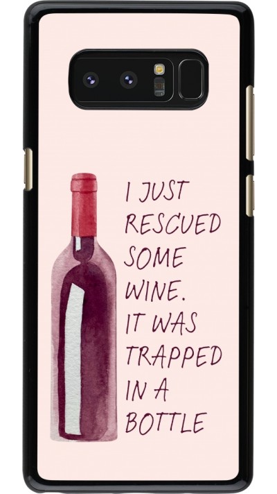 Samsung Galaxy Note8 Case Hülle - I just rescued some wine