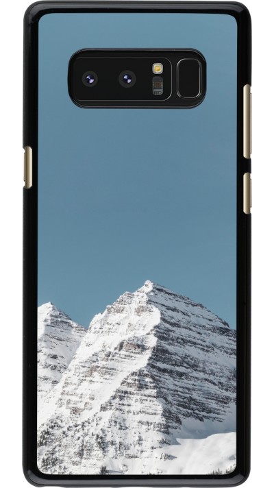 Coque Samsung Galaxy Note8 - Winter 22 blue sky mountain