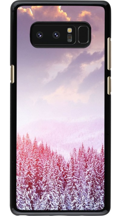 Coque Samsung Galaxy Note8 - Winter 22 Pink Forest