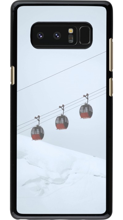 Coque Samsung Galaxy Note8 - Winter 22 ski lift