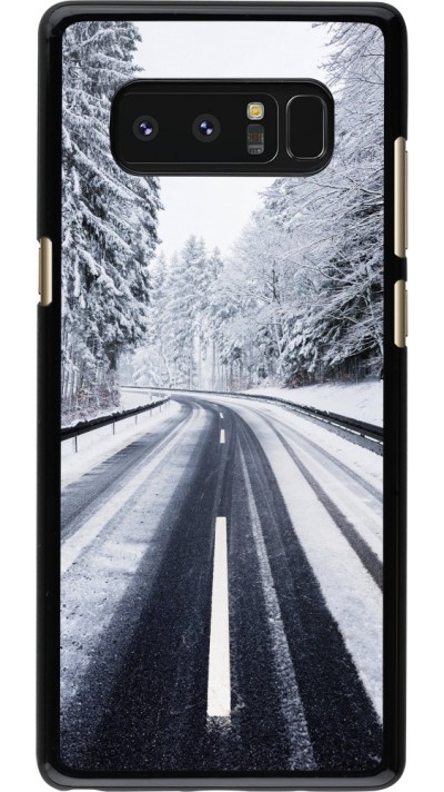Coque Samsung Galaxy Note8 - Winter 22 Snowy Road