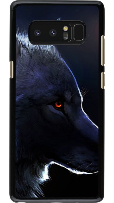 Coque Samsung Galaxy Note 8 - Wolf Shape