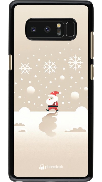 Coque Samsung Galaxy Note8 - Noël 2023 Minimalist Santa