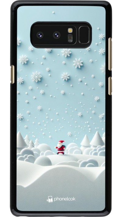 Coque Samsung Galaxy Note8 - Noël 2023 Petit Père Flocon