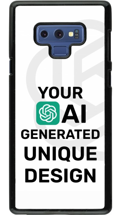 Coque Samsung Galaxy Note9 - 100% unique générée par intelligence artificielle (AI) avec vos idées