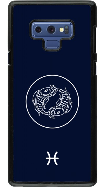 Samsung Galaxy Note9 Case Hülle - Astrologie Fische