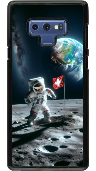 Coque Samsung Galaxy Note9 - Astro Suisse sur lune
