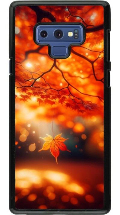 Samsung Galaxy Note9 Case Hülle - Herbst Magisch Orange