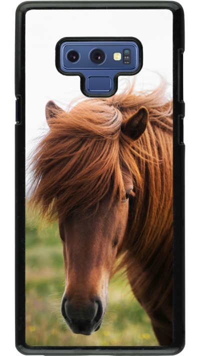 Coque Samsung Galaxy Note9 - Autumn 22 horse in the wind