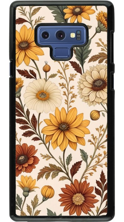 Samsung Galaxy Note9 Case Hülle - Autumn 25 Flower pattern