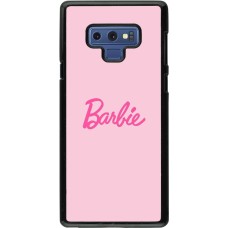 Samsung Galaxy Note9 Case Hülle - Barbie Text