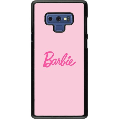Samsung Galaxy Note9 Case Hülle - Barbie Text