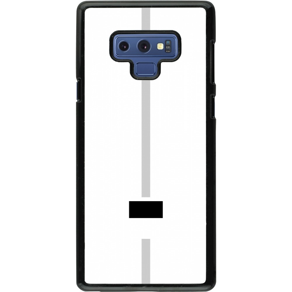 Samsung Galaxy Note9 Case Hülle - Kanton FR weiss