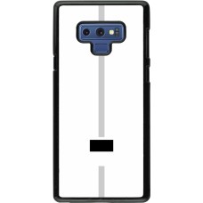 Samsung Galaxy Note9 Case Hülle - Kanton FR weiss