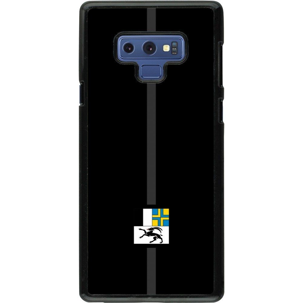 Samsung Galaxy Note9 Case Hülle - Kanton GR schwarz