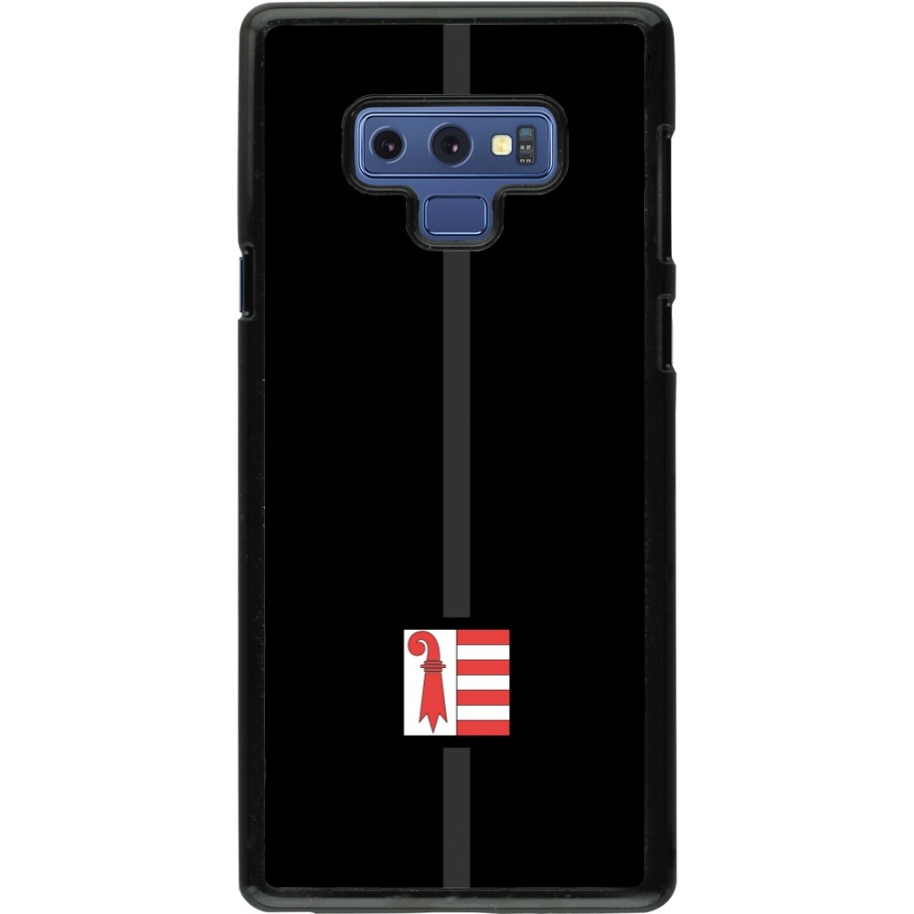 Coque Samsung Galaxy Note9 - Canton JU noir