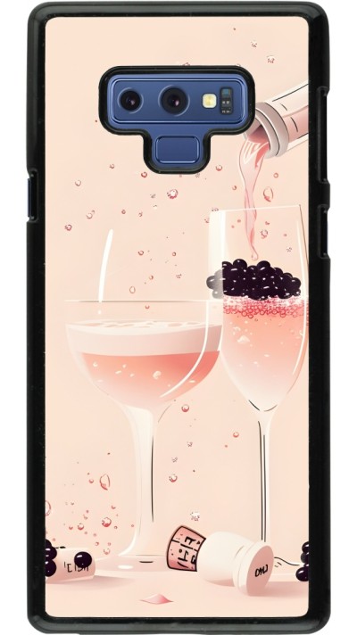 Coque Samsung Galaxy Note9 - Champagne Pouring Pink