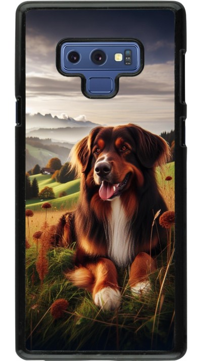 Coque Samsung Galaxy Note9 - Chien Campagne Suisse