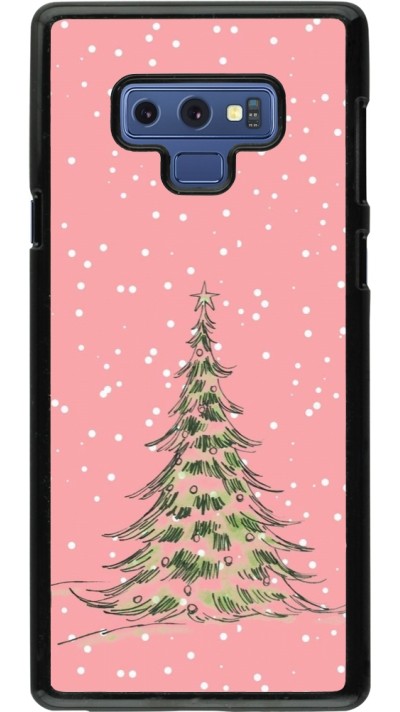 Coque Samsung Galaxy Note9 - Christmas 25 Pink Tree