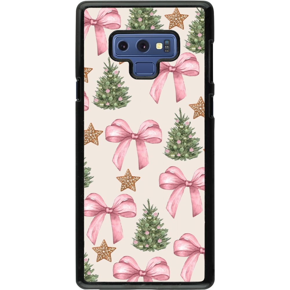 Coque Samsung Galaxy Note9 - Christmas 25 Vintage Ribbons