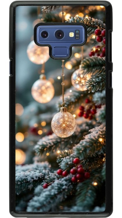 Samsung Galaxy Note9 Case Hülle - Christmas 25 Xmas Decorated Tree