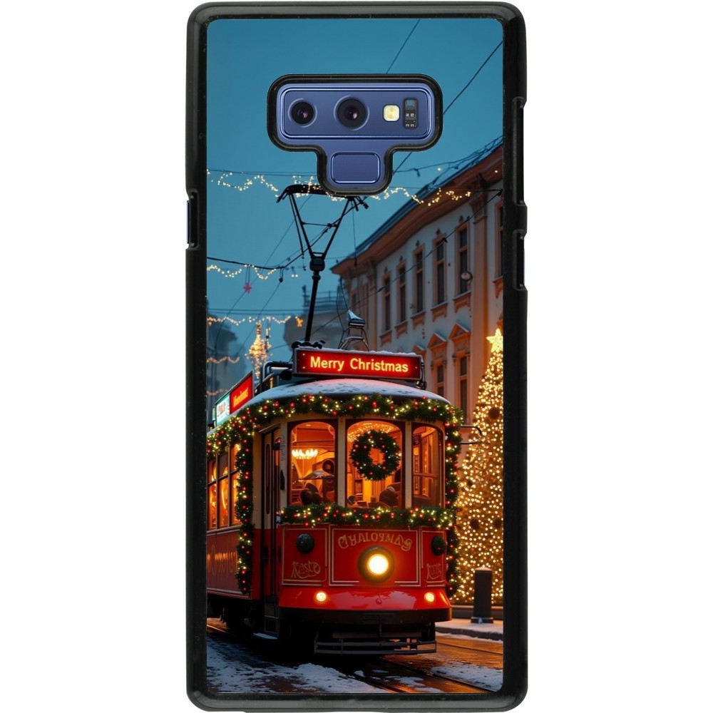 Samsung Galaxy Note9 Case Hülle - Christmas 25 Xmas Train