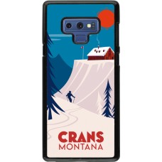 Samsung Galaxy Note9 Case Hülle - Crans-Montana Cabane