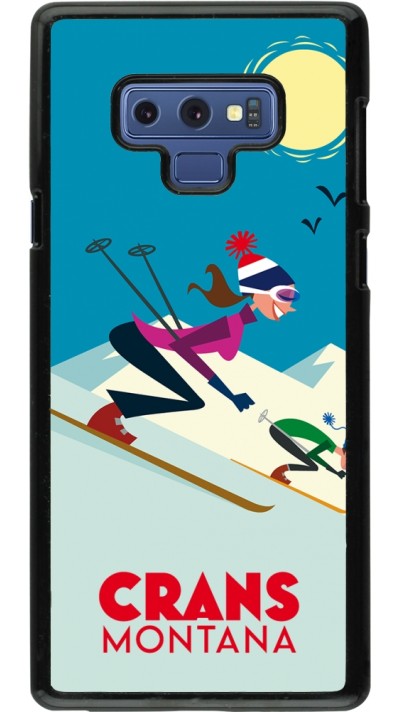 Coque Samsung Galaxy Note9 - Crans-Montana Ski Downhill