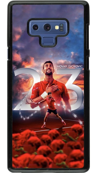 Coque Samsung Galaxy Note9 - Djokovic 23 Grand Slam