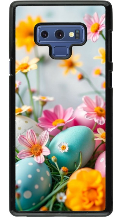 Coque Samsung Galaxy Note9 - Easter 2026 Eggs with flowers
