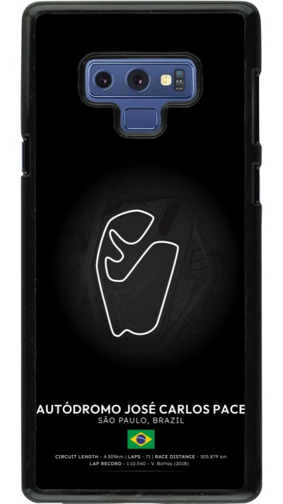 Samsung Galaxy Note9 Case Hülle - F1 Track 2025 Brazil