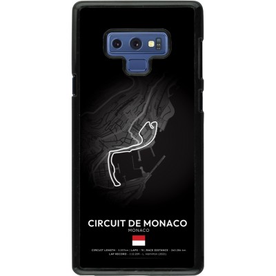 Samsung Galaxy Note9 Case Hülle - F1 Track 2025 Monaco