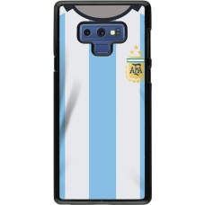 Samsung Galaxy Note9 Case Hülle - Argentinien 2022 personalisierbares Fussballtrikot