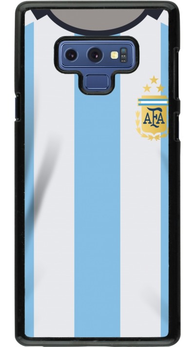 Coque Samsung Galaxy Note9 - Maillot de football Argentine 2022 personnalisable
