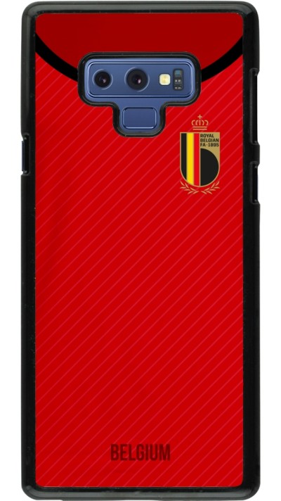 Coque Samsung Galaxy Note9 - Maillot de football Belgique 2022 personnalisable
