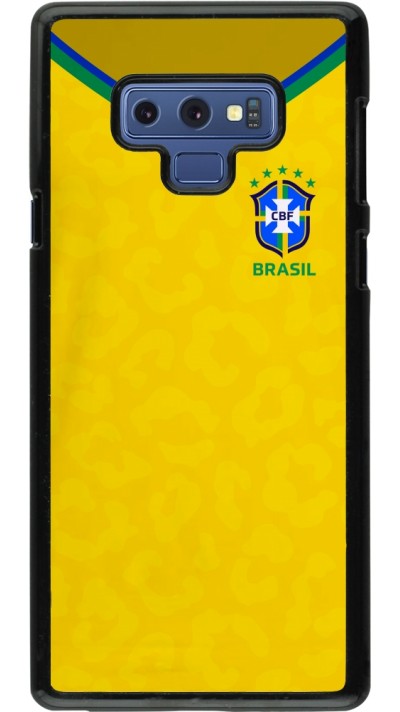 Coque Samsung Galaxy Note9 - Maillot de football Brésil 2022 personnalisable