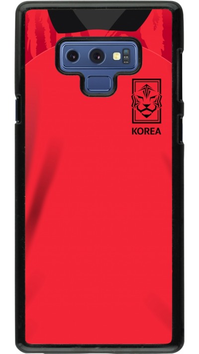 Coque Samsung Galaxy Note9 - Maillot de football Corée du Sud 2022 personnalisable