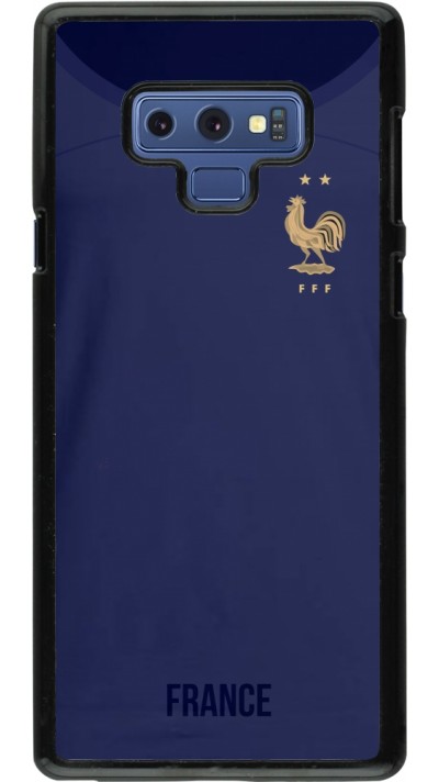 Coque Samsung Galaxy Note9 - Maillot de football France 2022 personnalisable