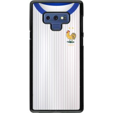Coque Samsung Galaxy Note9 - Maillot de football France Extérieur personnalisable