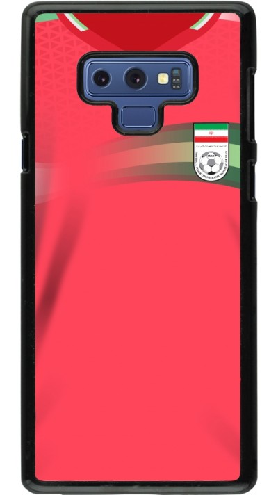 Coque Samsung Galaxy Note9 - Maillot de football Iran 2022 personnalisable