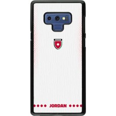 Coque Samsung Galaxy Note9 - Maillot de football Jordanie 2026 personnalisable