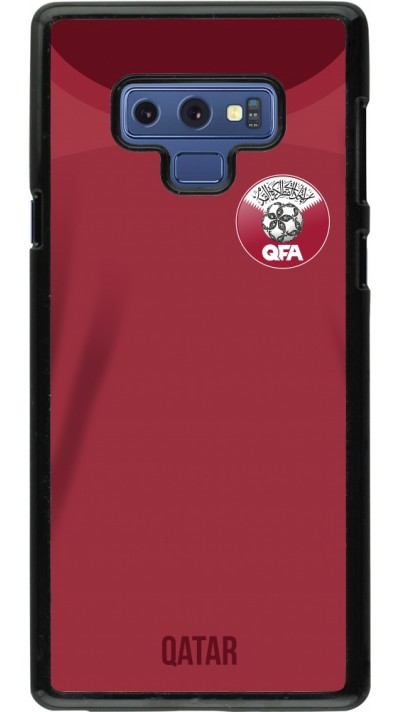 Coque Samsung Galaxy Note9 - Maillot de football Qatar 2022 personnalisable
