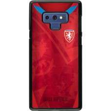 Coque Samsung Galaxy Note9 - Maillot de football République Tchèque personnalisable