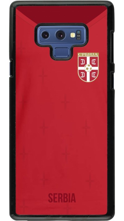 Coque Samsung Galaxy Note9 - Maillot de football Serbie 2022 personnalisable