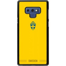 Coque Samsung Galaxy Note9 - Maillot de football Suède 2026 personnalisable