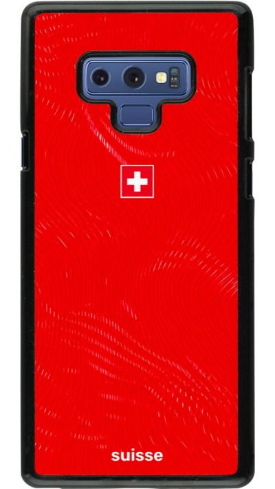 Samsung Galaxy Note9 Case Hülle - Schweiz 2026 personalisierbares Fussballtrikot