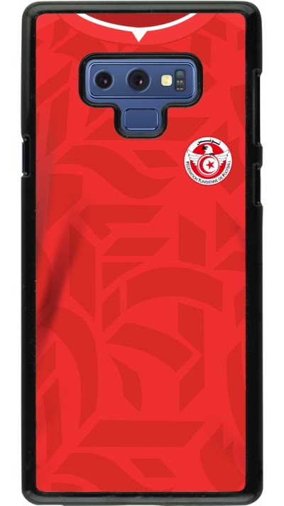 Coque Samsung Galaxy Note9 - Maillot de football Tunisie 2022 personnalisable