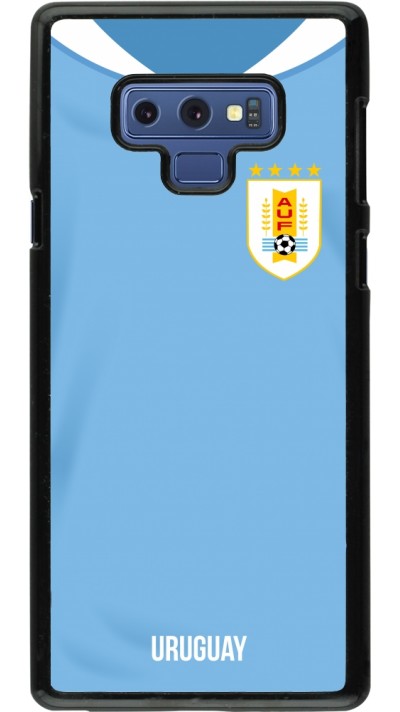 Coque Samsung Galaxy Note9 - Maillot de football Uruguay 2022 personnalisable