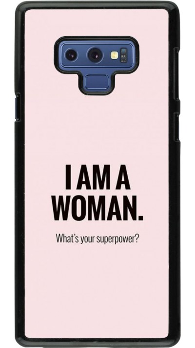 Coque Samsung Galaxy Note9 - I am a woman