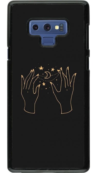 Hülle Samsung Galaxy Note9 - Grey magic hands
